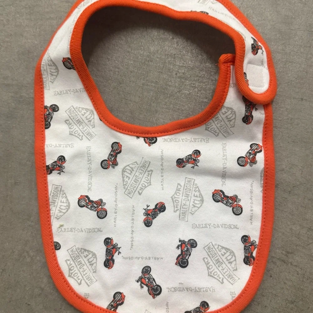 3 Piece Harley Davidson Set for Infants 0-6 Months